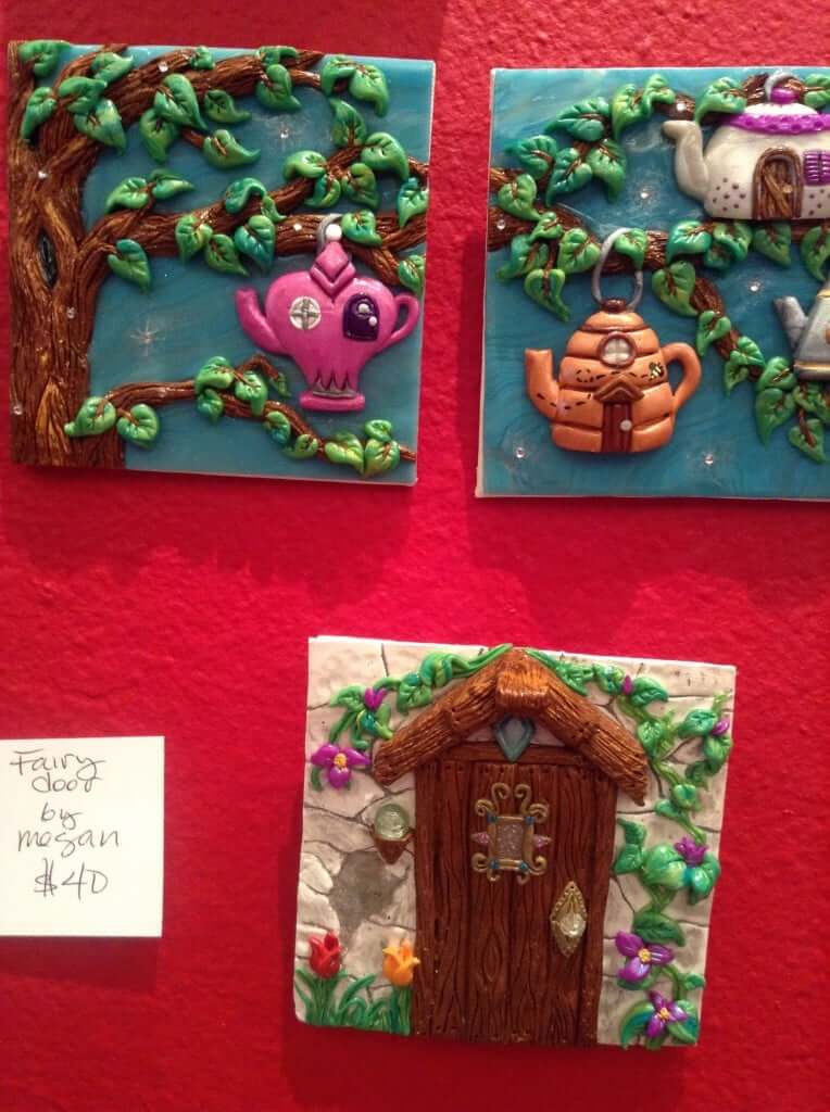Teapot Tree and Fairy Door